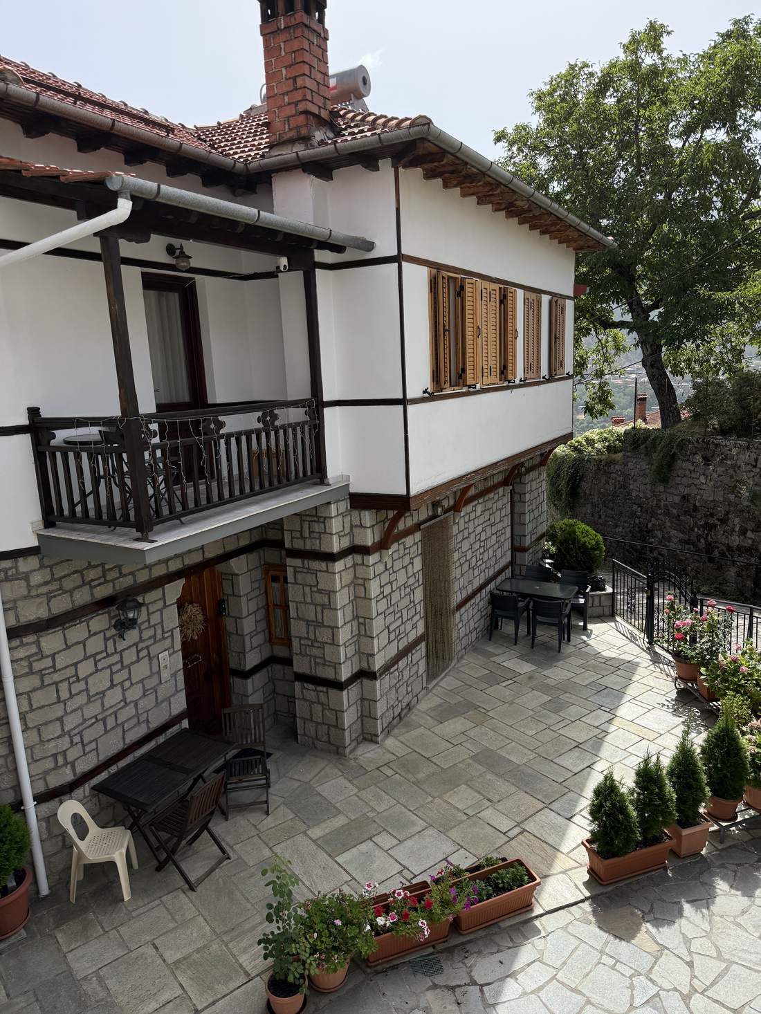 MetsoVillas courtyard